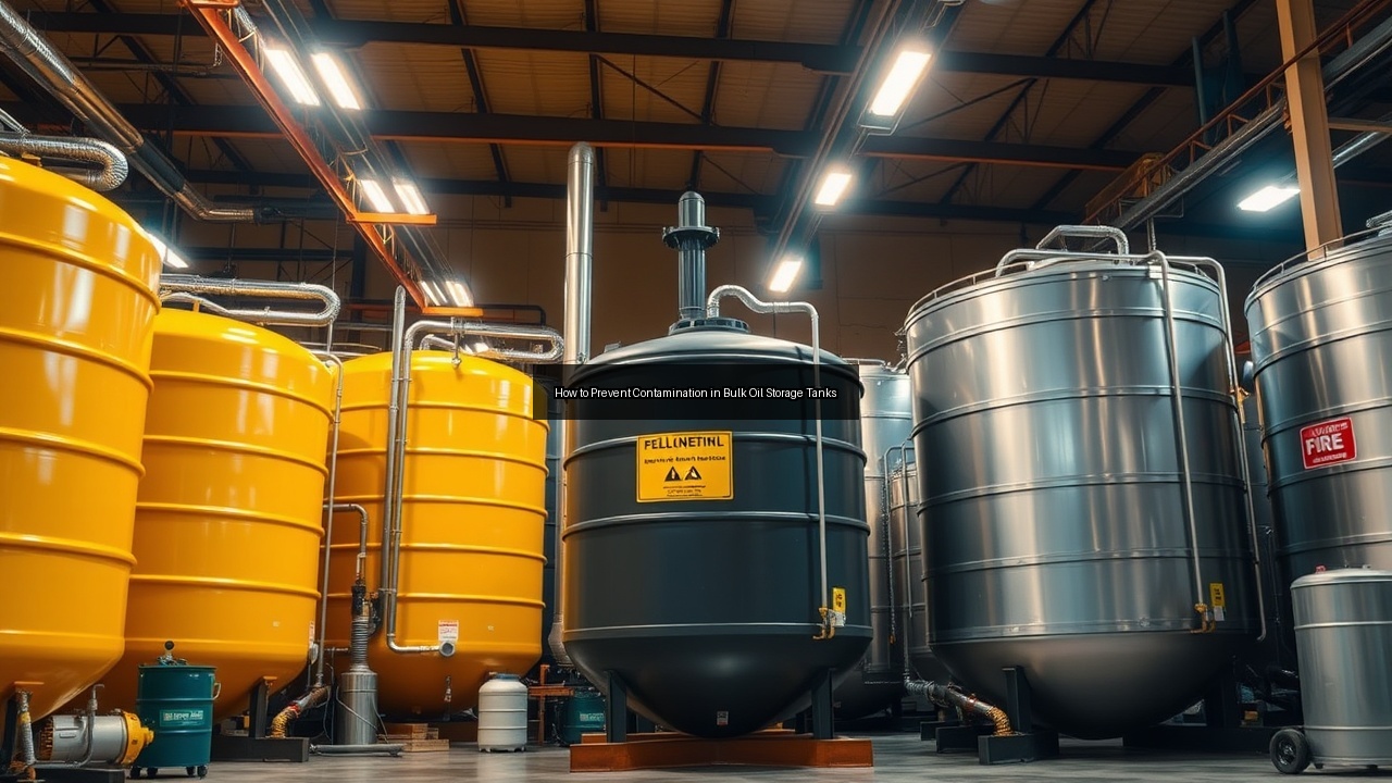 lubrication oil storage tanks fire safety bulk oil tanks welded